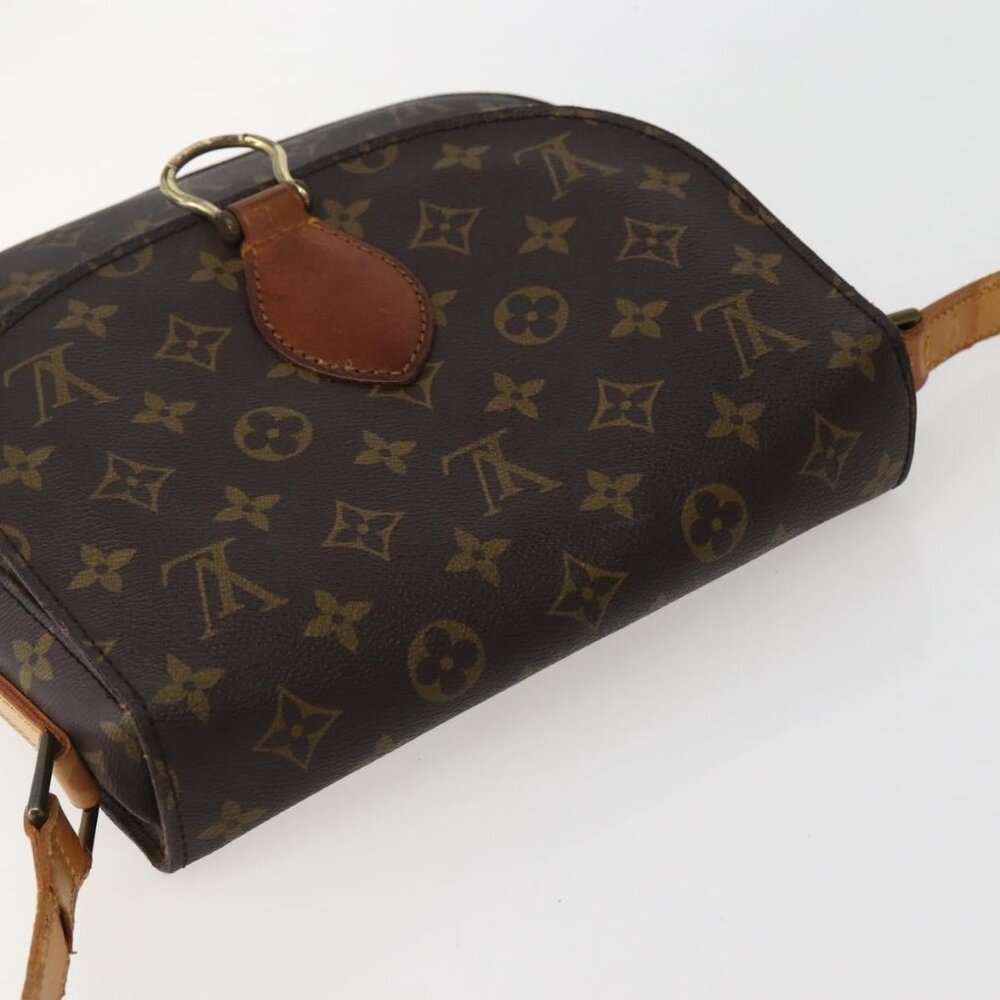 Authentic LOUIS VUITTON Monogram Saint Cloud GM Shoulder Bag M51242 LV - Picture 13 of 16